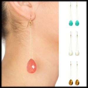 2 pairs of Monique Leshman earrings